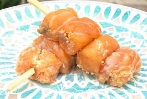 Involtini al salmone