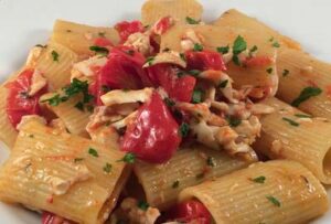 Pasta con scorfano